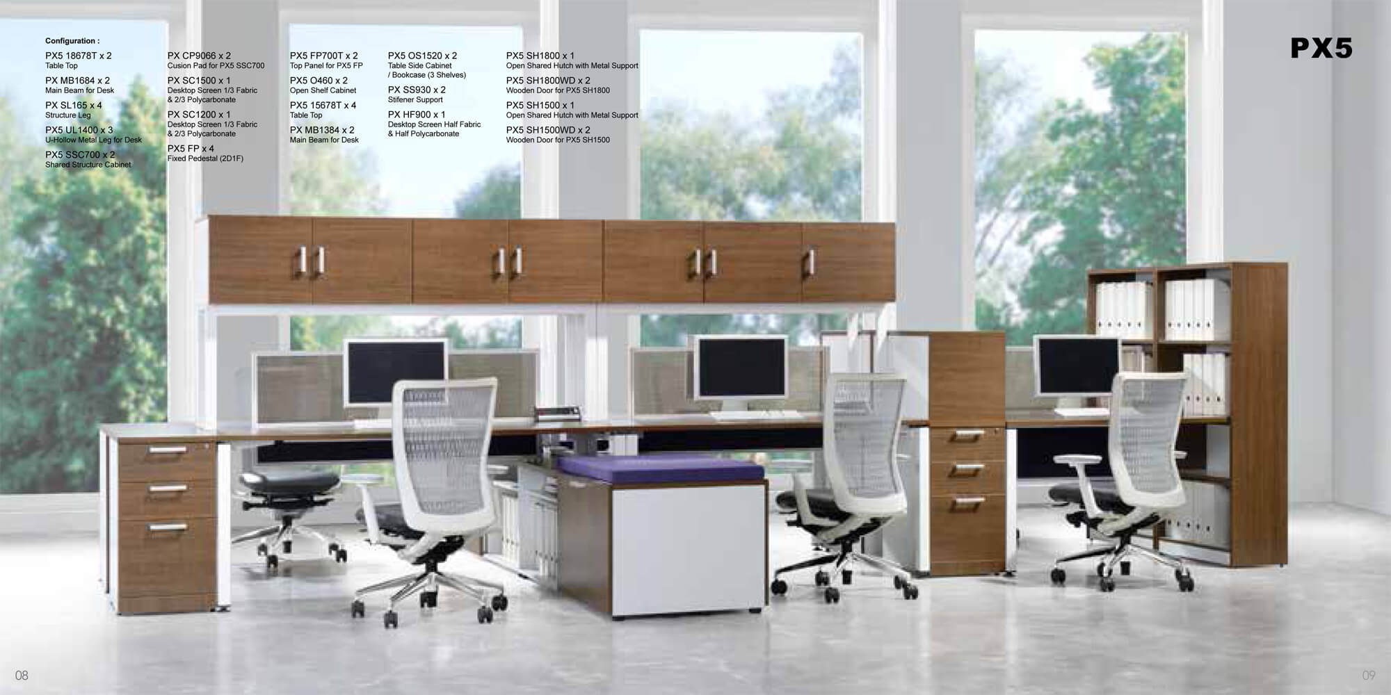 Standard Office Furniture Office Supplier Flexxo Kuching, Kota