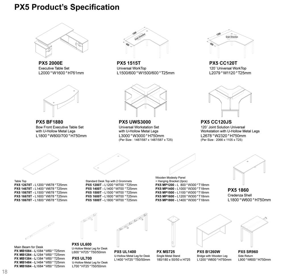 Standard Office Furniture Office Supplier Flexxo Kuching