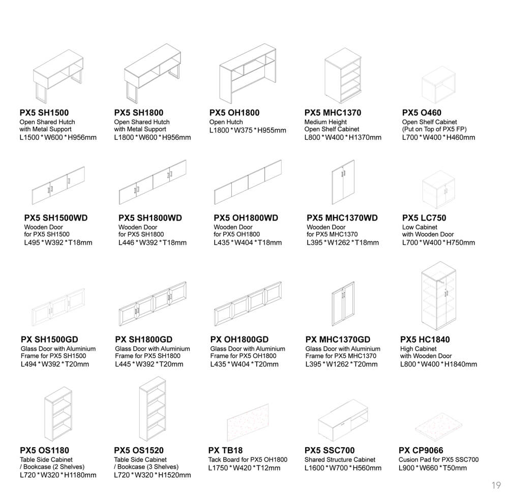Standard Office Furniture Office Supplier Flexxo Kuching