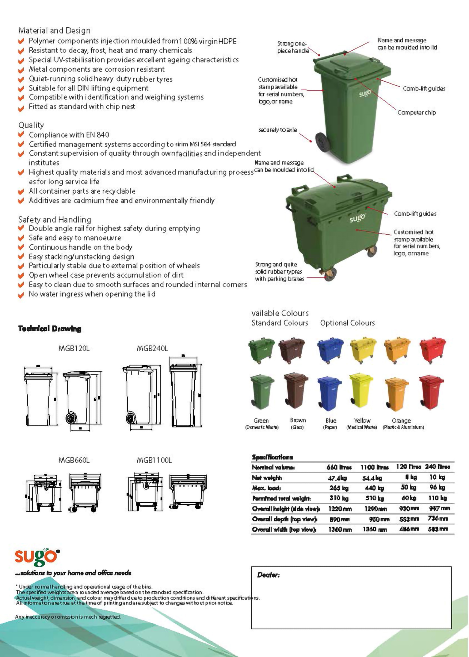 Waste Bin Container System | Office Supplier - Flexxo | Kuching