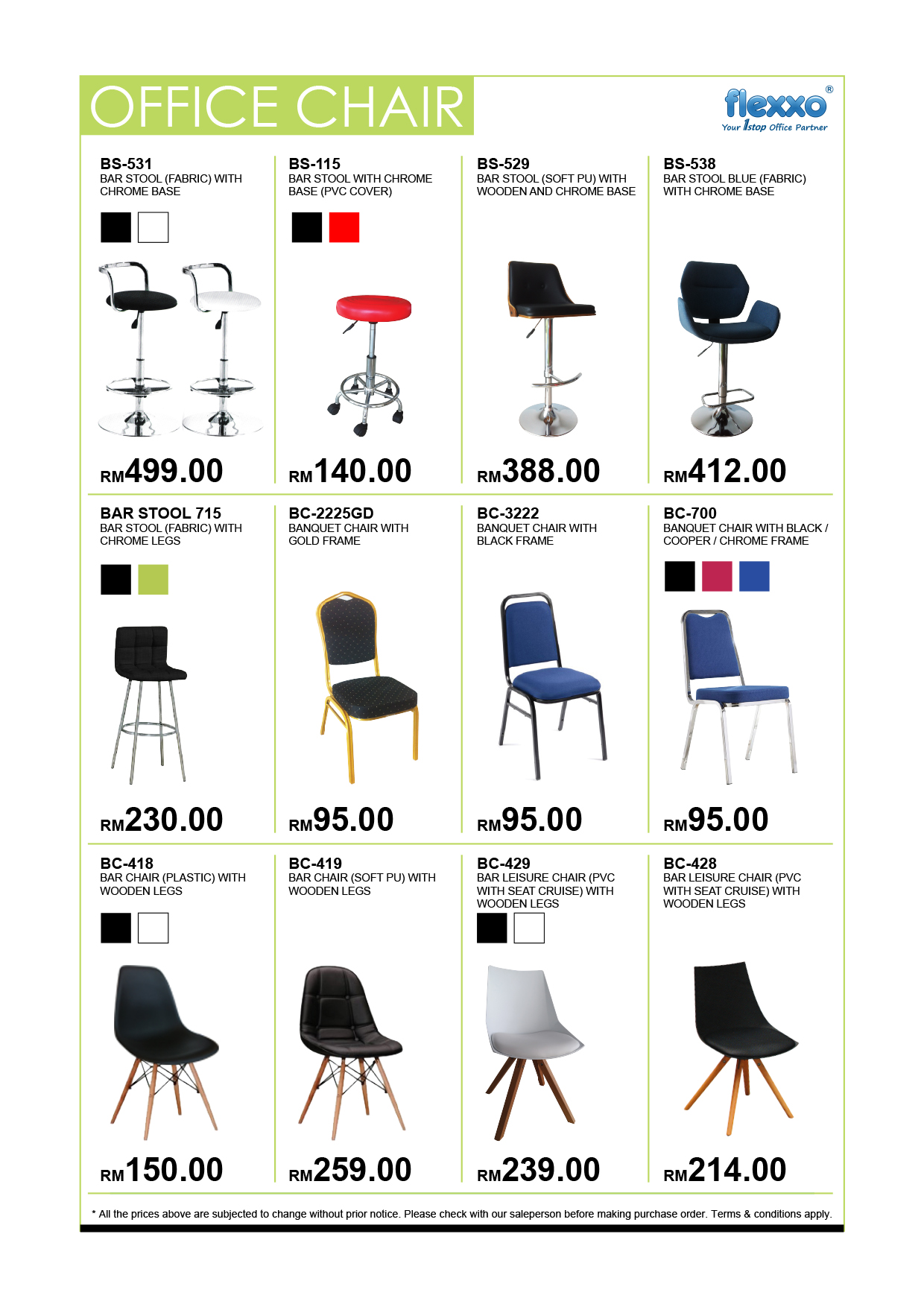 Office Chairs | Office Supplier - Flexxo | Kuching